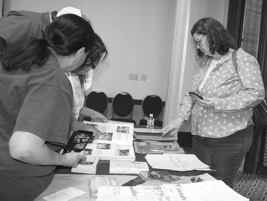 1973 time capsule contents on display at library