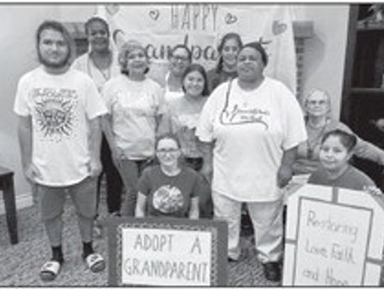 Adopt-A-Grandparent event held at Arbor Hills