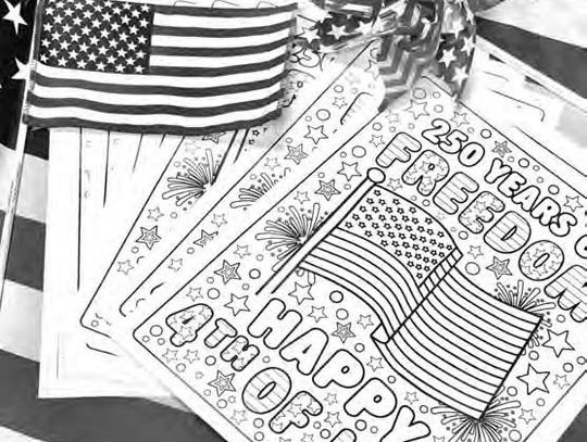 AMERICA 250 COLORING CONTEST