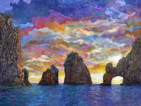 “El Arco-Arches at Cabos San Lucas” by Hailey Herrera 