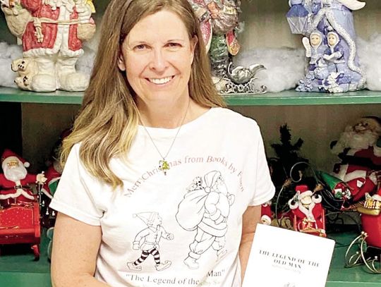 Author gives life lessons with the story of Christopher Kringle