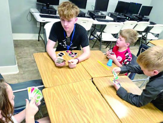 B&G CLUB MEMBERS WORK ON STRATEGY SKILLS