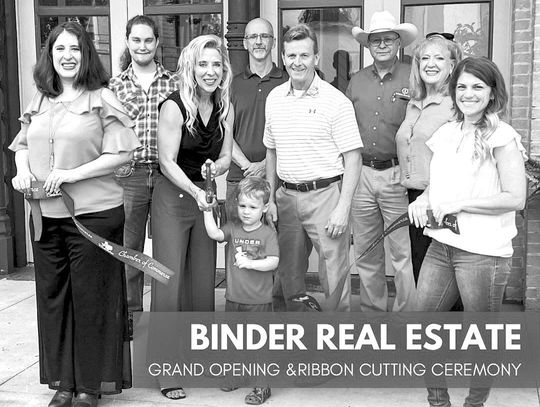 BINDER REAL ESTATE HOLDS GRAND OPENING RIBBON CUTTING