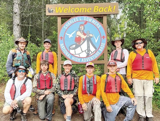Boy Scouts embark across Minnesota lakes to learn wilderness skills