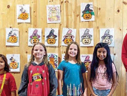 BOYS AND GIRLS CLUB CREATES HALLOWEEN ART