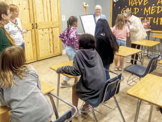 BOYS AND GIRLS CLUB HAVE HALLOWEEN ARTS AND CRAFTS