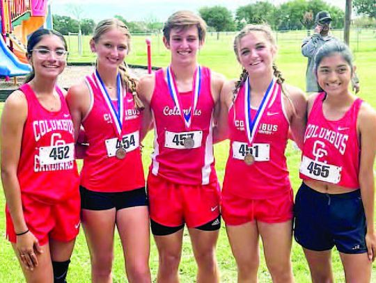 CARDINALS CROSS COUNTRY DISTRICT MEET RESULTS