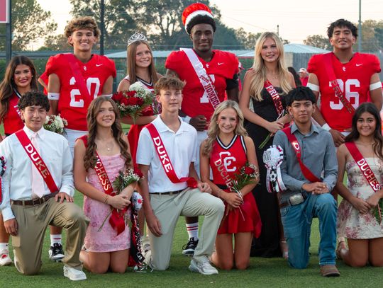 Cardinals crown homecoming court