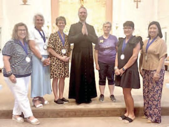 CATHOLIC DAUGHTERS OF AMERICA INSTALLS NEW OFFICERS