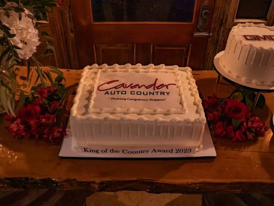 Cavender Weimar wins award for most sales