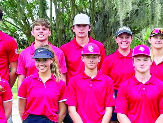 CHS golf teams take respective District Titles