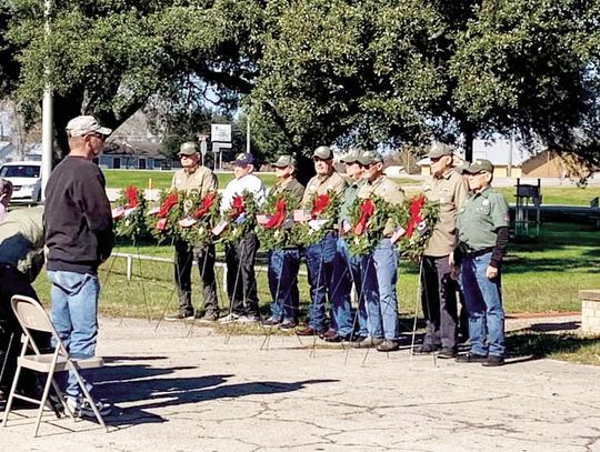 CHS HONORS VETERANS THROUGH CHRISTMAS THEMED DEDICATION