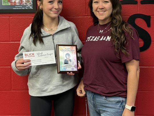 CHS student named national ‘Artist of the Week’ by Artsonia