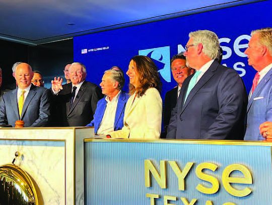 Colorado County businessman joins state leaders for Dallas stock exchange open