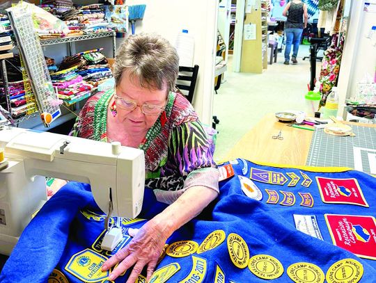 COLORADO COUNTY SEWING LAB HELPS LIONS