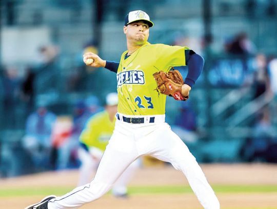 Columbus alum earns first minor league pitching win