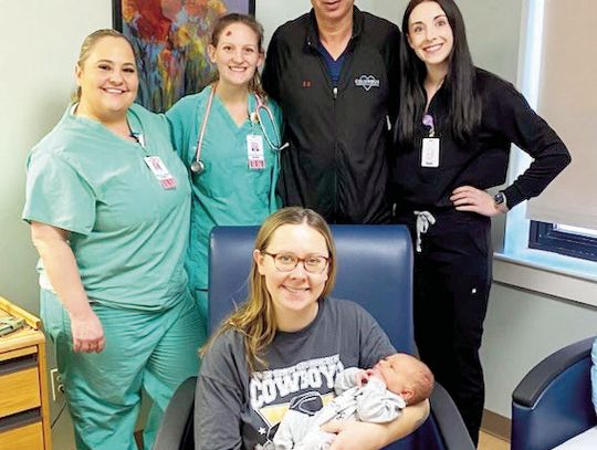 Columbus Community Hospital welcomes first newborn of 2024