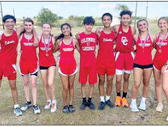 The Cardinals had a strong performance at Schulenburg, picking up their first individual gold medal of the season. Courtesy photo