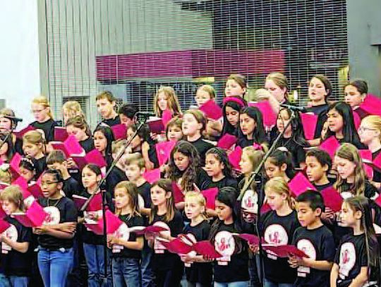 COLUMBUS ELEMENTARY PERFORMS AT KATY MILLS MALL