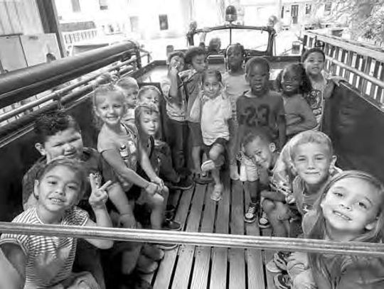 COLUMBUS ELEMENTARY STUDENTS VISIT CVFD STATION