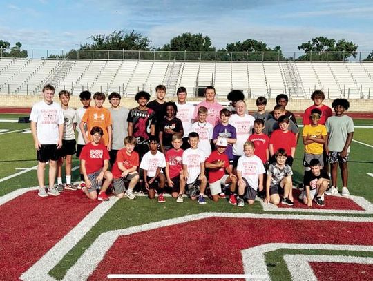 Columbus football camp has great turnout