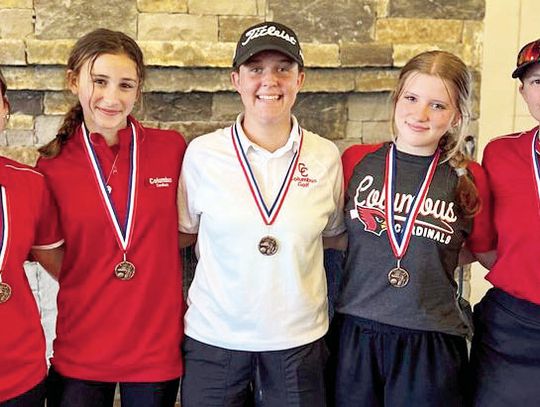 COLUMBUS GOLF TEAMS TAKE TOP-3 PLACEMENT IN WALLER