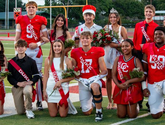 Columbus High School Homecoming Court