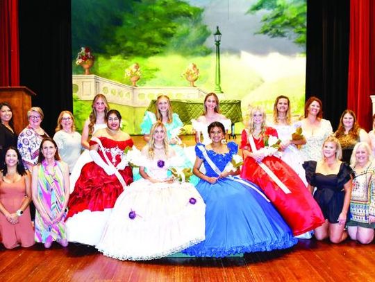 The Belles of the past and present met for a photo opportunity during last years Magnolia Days Festival. Citizen Archives 