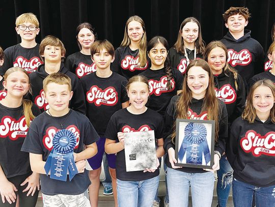 Columbus Junior High Student Council Earns Statewide Recognition