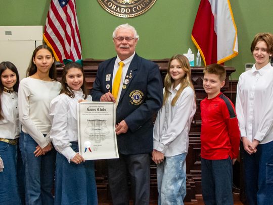 Columbus Lions Club charters second, younger Leo club