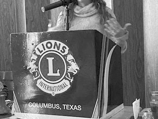 COLUMBUS LIONS CLUB WELCOMES