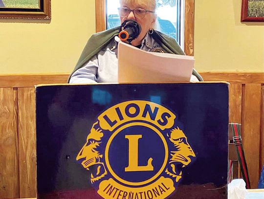 COLUMBUS LIONS HEAR FROM BOYS AND GIRLS CLUB REP