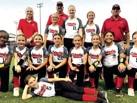 Columbus Minor Softball takes home bronze