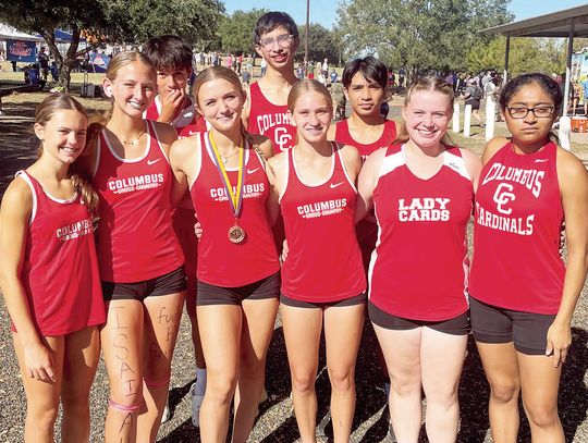 Columbus’ results from Shiner meet