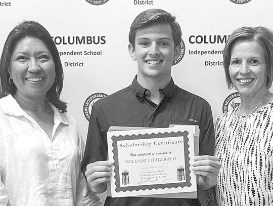 Columbus State Bank and Hill Bank & Trust Award Spirit Scholarships handed out to local students