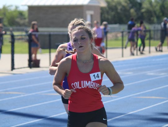 Columbus track results from Swap Relays