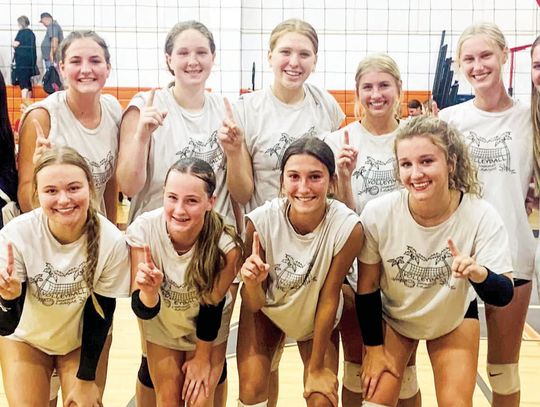 COLUMBUS VOLLEYBALL TEAMS CHAMPIONS AT SUMMER TOURNEY