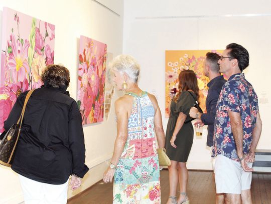 COMMUNITY ATTENDS “GLITCH” ART EXHIBIT