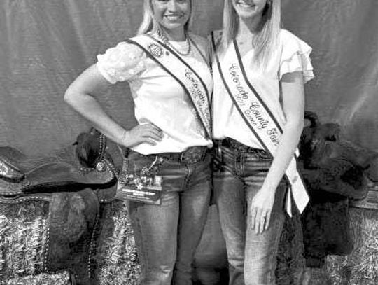 COUNTY FAIR COURT VISITS THE HOUSTON RODEO