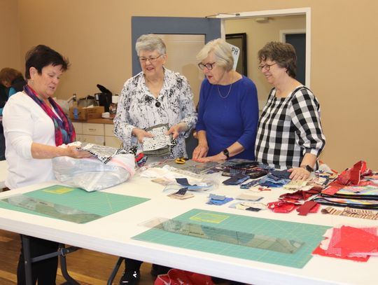 CVQG tries Guild’s Quilt of Valor Project