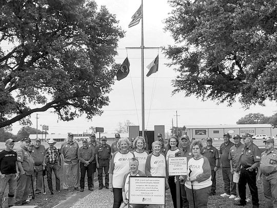 DAR honors proper flag display