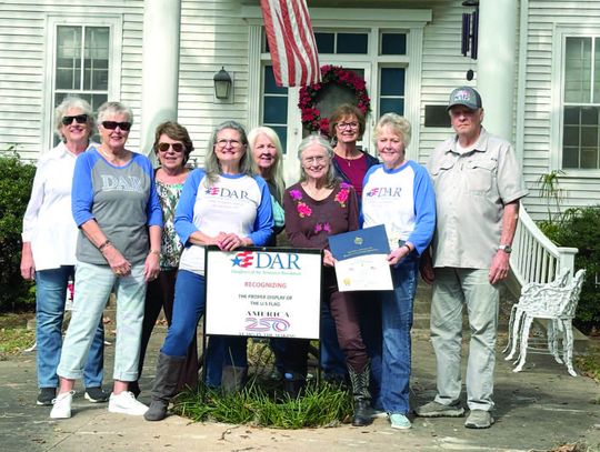 DAR hosts January 2026 flag certificate presentation