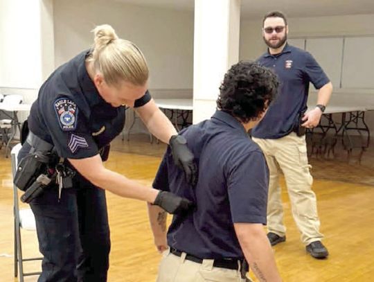 EAGLE L AKE POLICE COMPLETE TASER TRAINING