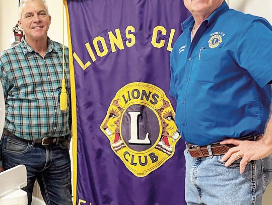 Eagle Lake Noon Lions host fellow county Lion