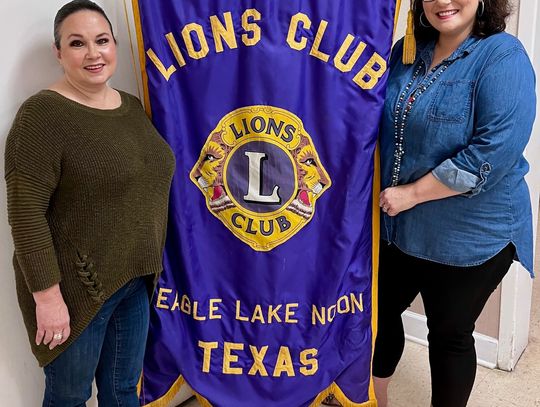 Eagle Lake Noon Lions host Live Oak Center speakers