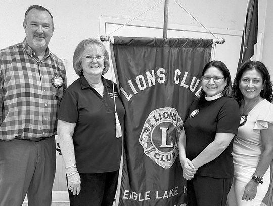 Eagle Lake Noon Lions learn about Winterman library