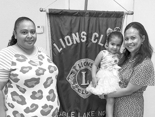 Eagle Lake Noon Lions welcome Colorado County Habitat for Humanity