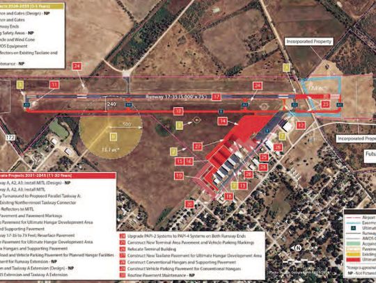 Eagle Lake outlines future capital improvements in draft airport plan