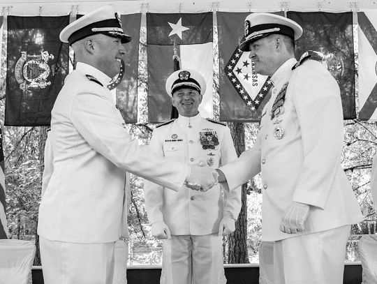 Eagle Lake’s Cano passes on command of SRS 31