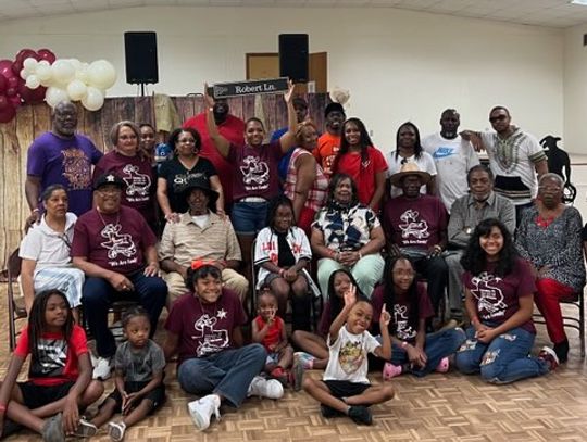 A portion of the Collins family pictured as their annual reunion returned this year for its 40th iteration. Courtesy photos